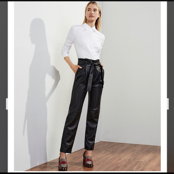 antonio melani leather pants